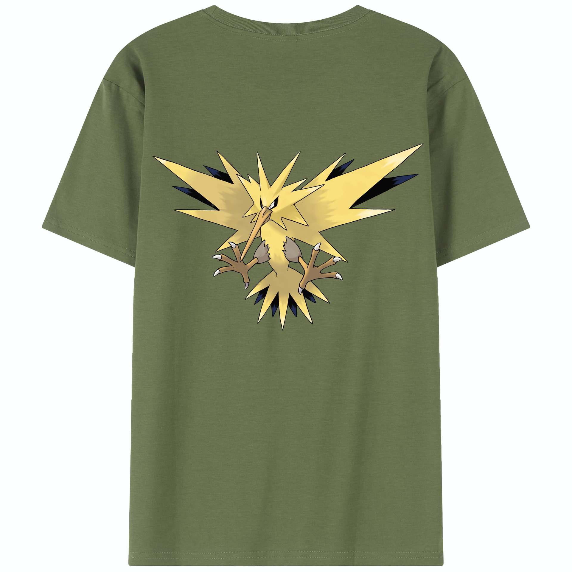 （画像用） ポケットモンスター Pokémon 綿100％半袖Tシャツ（背面プリント）